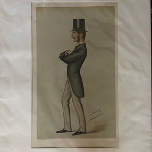 Vanity Fair SPY Chromolithograph “Bridegroom”